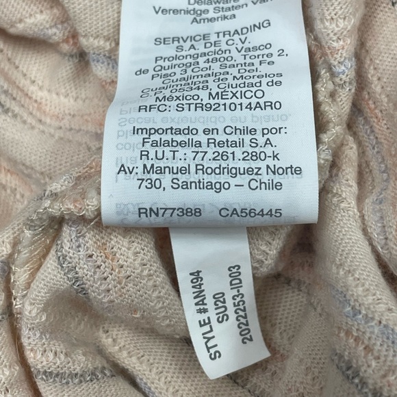 Madewell Raw-Edged Hangout Muscle Tank in Textured Stripe - Picture 5 of 8